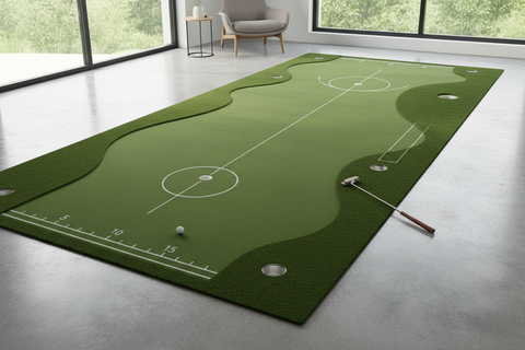 indoor putting green